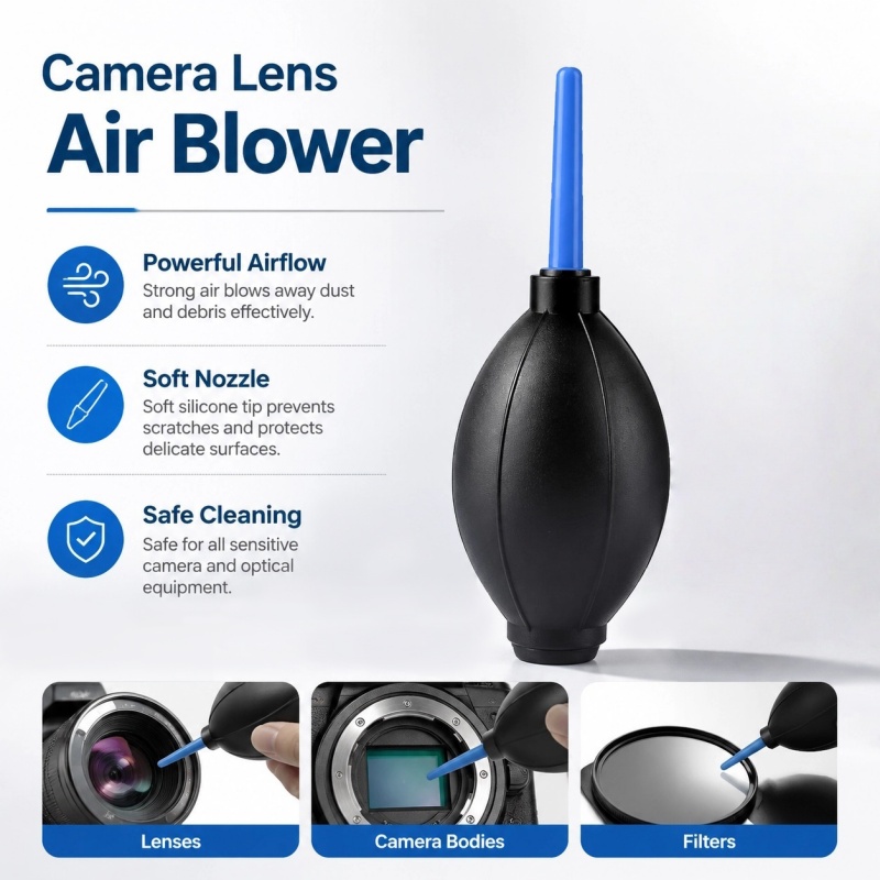 Drone Camera Filter - Мощный воздуходув для очистки камер, дронов,