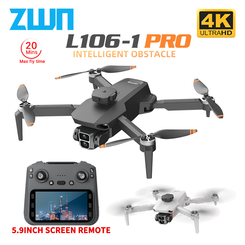 Drone Camera Professional - L106-1PRO GPS Профессиональный Дрон с 4K