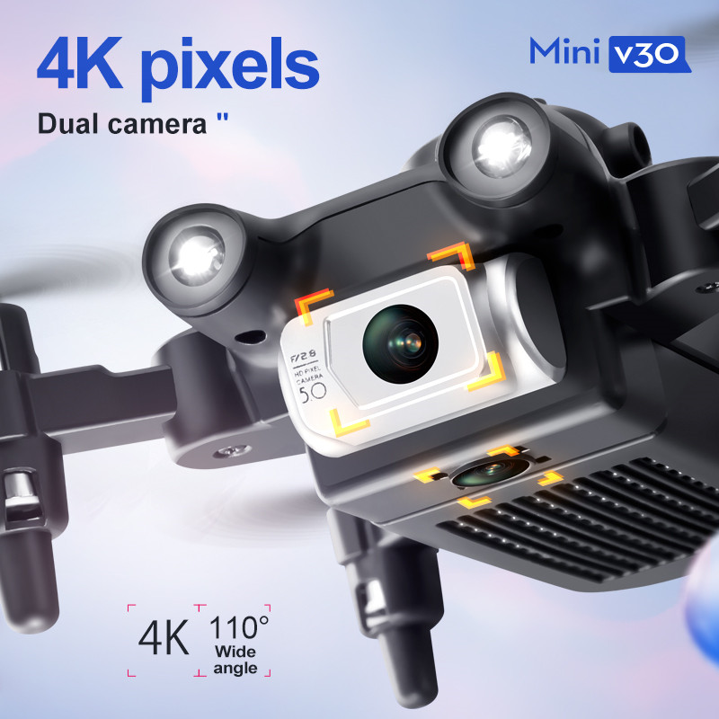 Мини V30 WiFi FPV Дрон с двойн – обзор и цена Drone Camera Wide Angle