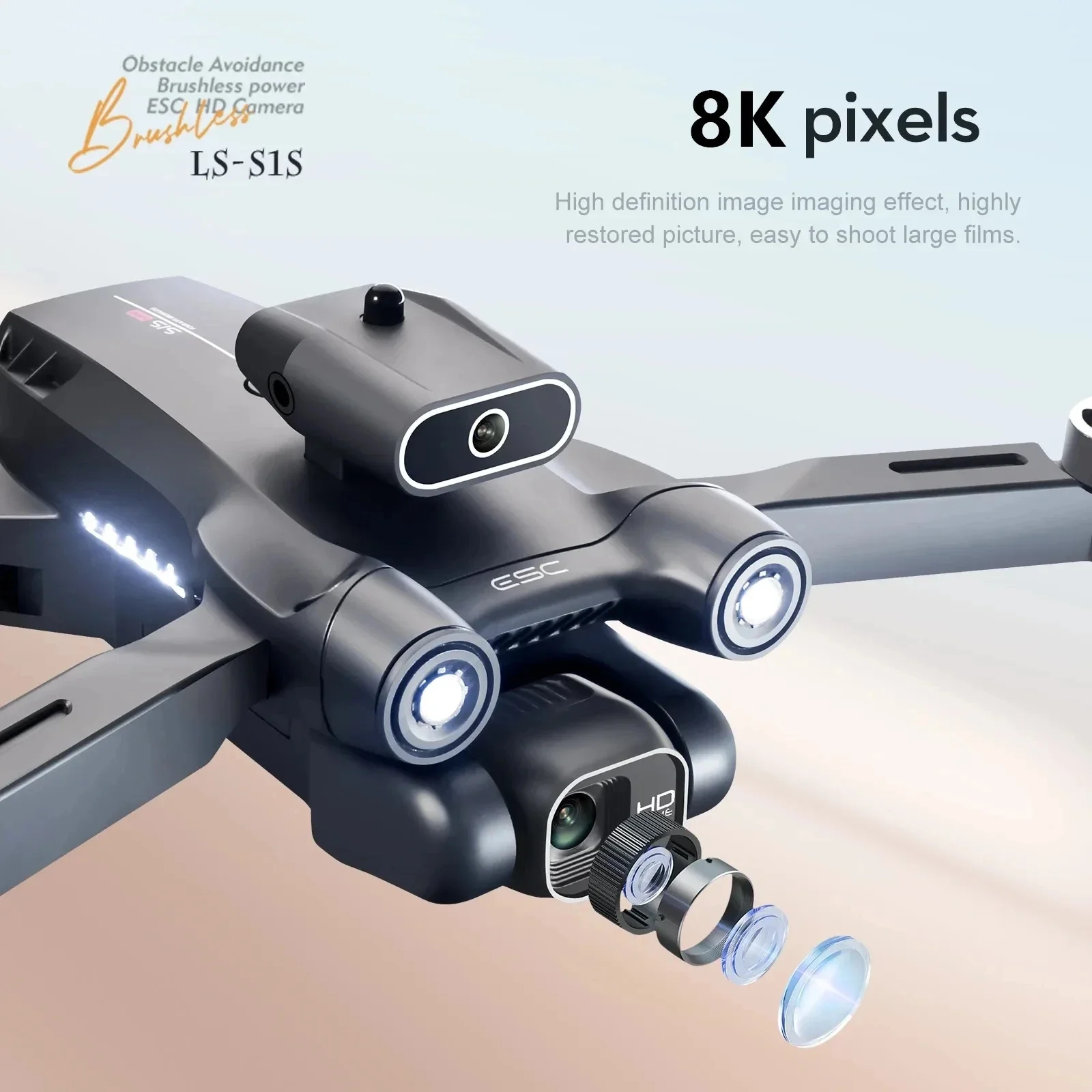 Новинка, камера для дрона S1S, – обзор и цена Drone Camera Professional