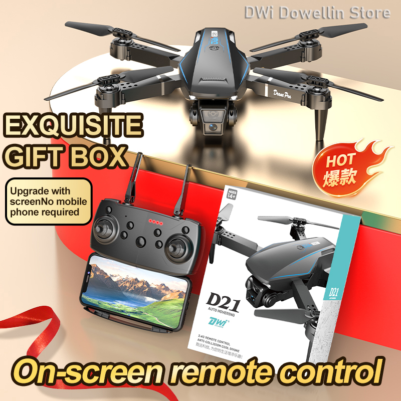 DWI Профессиональный Дрон D21  – обзор и цена Drone Camera Wide Angle