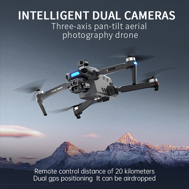 Новый дрон 2026 года с двумя 8 – обзор и цена Drone Camera Night Vision