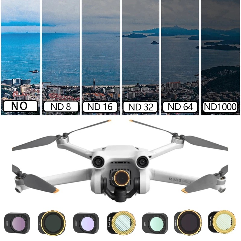 Фильтр для дрона DJI Mini 3 Pr – обзор и цена Drone Camera Filter