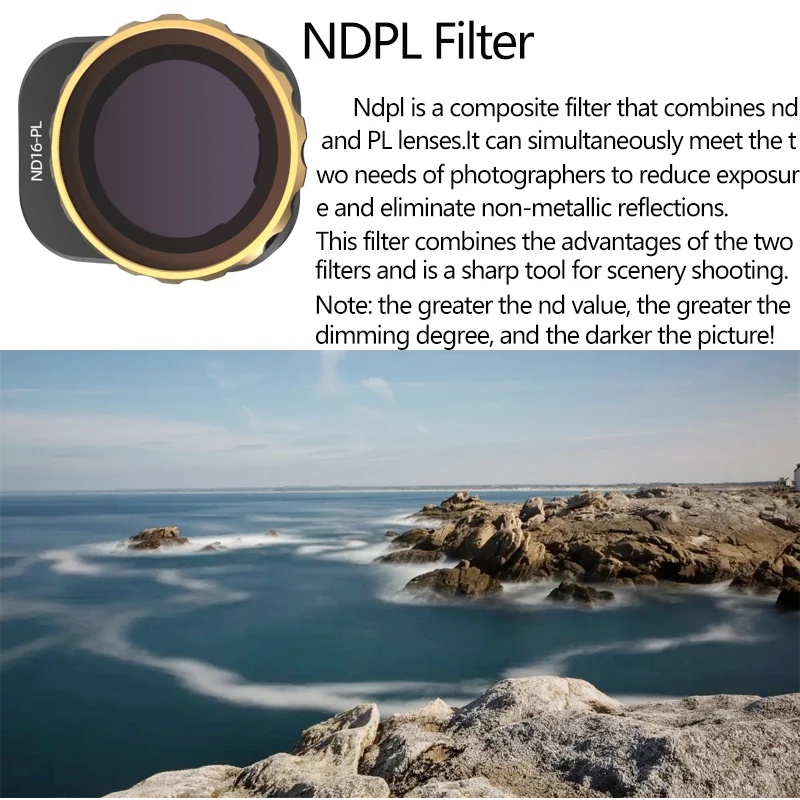 Фильтр для дрона DJI Mini 3 Pr – обзор и цена Drone Camera Filter